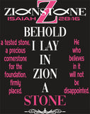 ZIONSTONE TEE, NEW VERSION